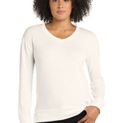 Ladies Luuma Flex Long Sleeve V Neck Thumbnail
