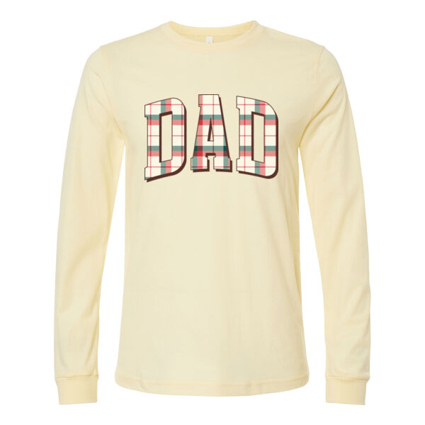 DAD - Heather CVC Long Sleeve Tee Thumbnail