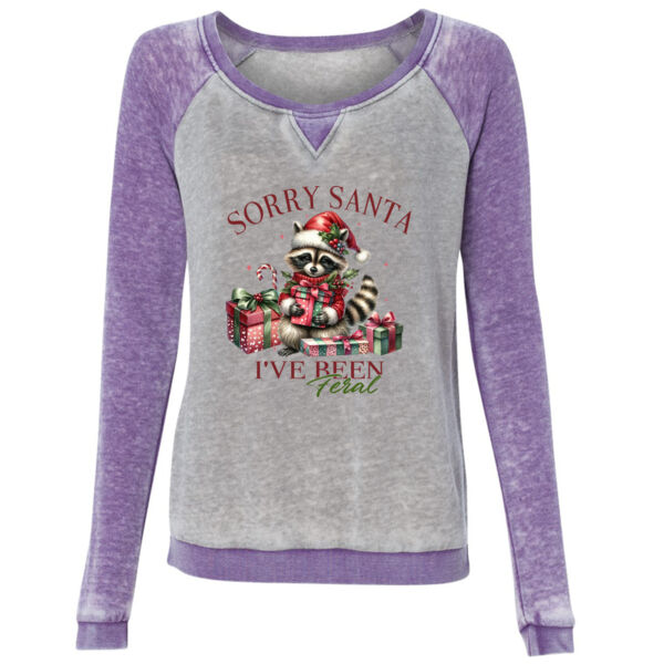 I've Been Feral - Women’s Zen Fleece Raglan Sweatshirt Thumbnail