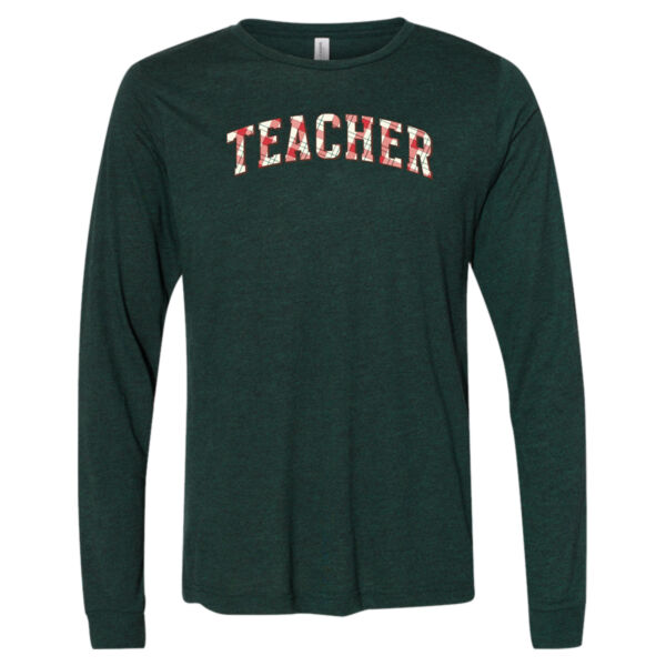 TEACHER - Triblend Long Sleeve Tee Thumbnail