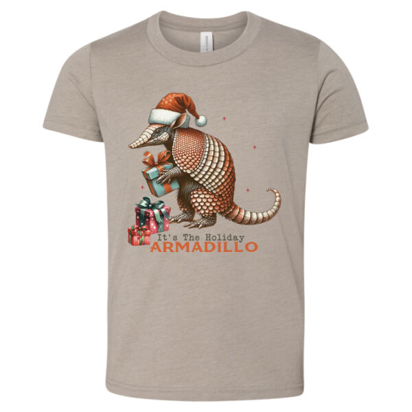 Holiday Armadillo - Youth CVC Jersey Tee Thumbnail