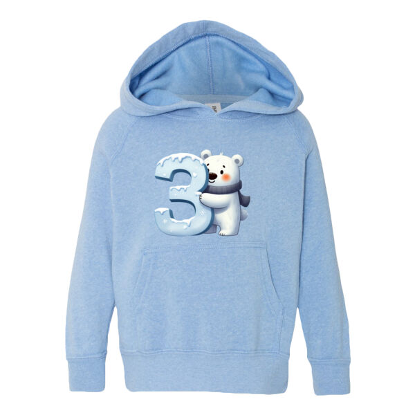 3 Bear - Toddler Special Blend Hooded Raglan Sweatshirt Thumbnail