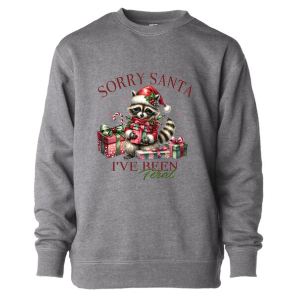 I've Been Feral Toddler - Toddler Lightweight Special Blend Crewneck Sweatshirt Thumbnail