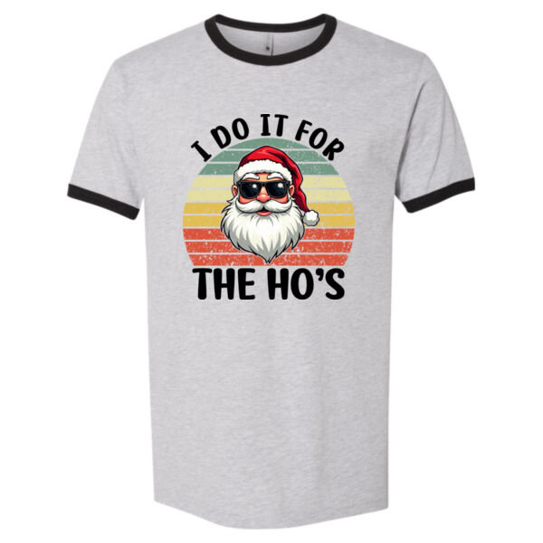 For the Hos  - Cotton Ringer T-Shirt Thumbnail
