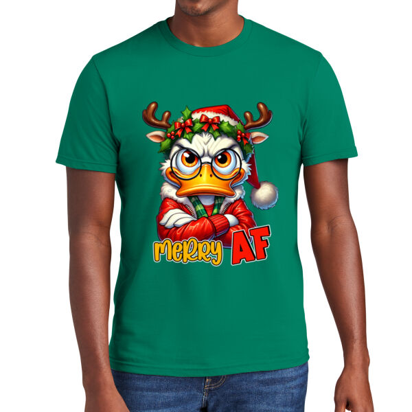 Merry AF Duck - Very Important Tee ® Thumbnail