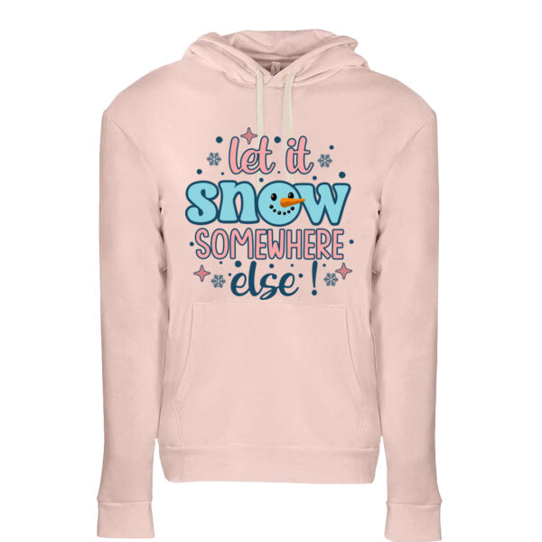 Let It Snow Somewhere Else - Santa Cruz Hoodie Thumbnail
