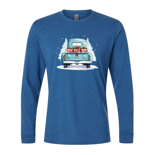 Blue Truck - CVC Long Sleeve T-Shirt Thumbnail