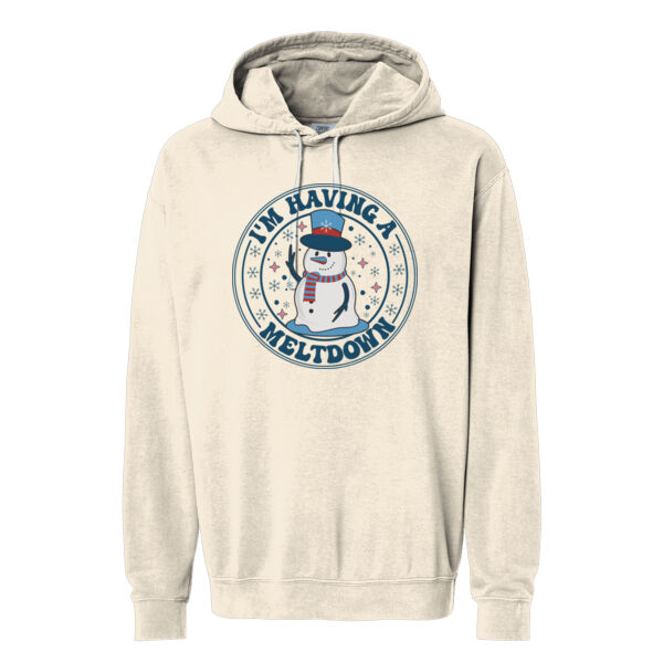 I'm Having A Meltdown - Lightweight Hooded Sweatshirt Thumbnail