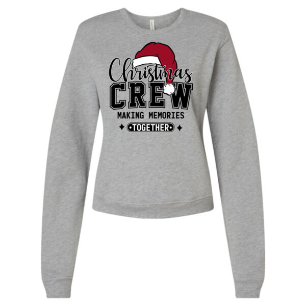 Christmas Crew Memories - Women's Sponge Fleece Classic Crewneck Sweatshirt Thumbnail