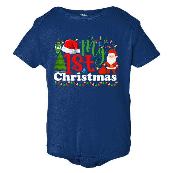 My 1st Christmas - Infant Jersey One Piece Thumbnail