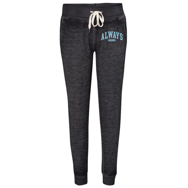 Always Cold Blue - Women’s Vintage Zen Fleece Joggers Thumbnail