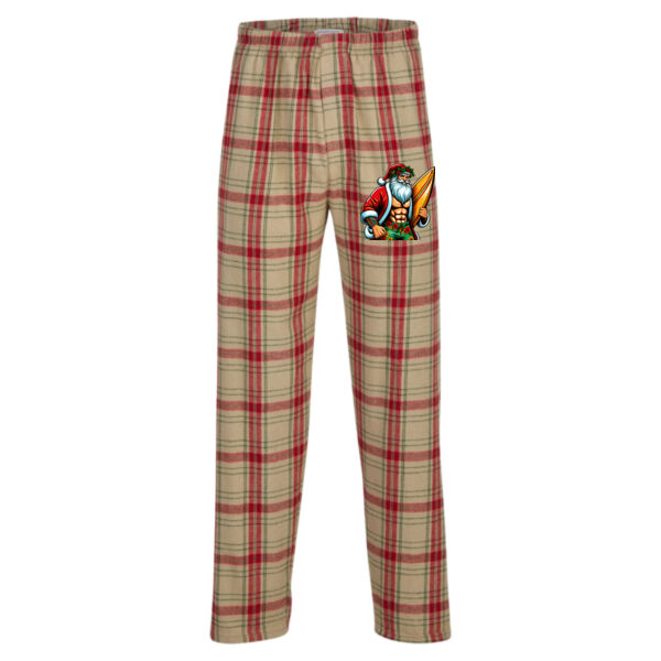 Surfin Santa Men PJs - Harley Flannel Pants Thumbnail