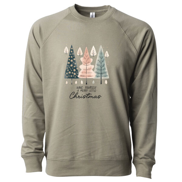 Have Yourself A Merry Little Christmas - Icon Lightweight Loopback Terry Crewneck Sweatshirt - Icon Lightweight Loopback Terry Crewneck Sweatshirt Thumbnail