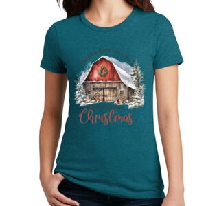 Women's Perfect Blend ® CVC Tee Thumbnail