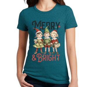 Women's Perfect Blend ® CVC Tee Thumbnail