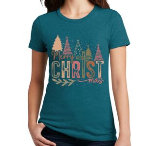 Women's Perfect Blend ® CVC Tee Thumbnail