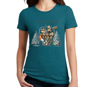 Women's Perfect Blend ® CVC Tee Thumbnail