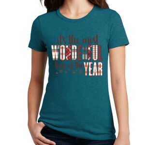 Women's Perfect Blend ® CVC Tee Thumbnail