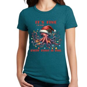 Women's Perfect Blend ® CVC Tee Thumbnail