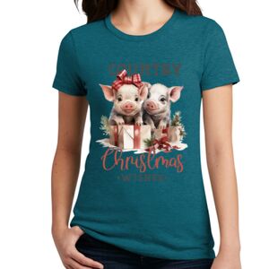 Women's Perfect Blend ® CVC Tee Thumbnail