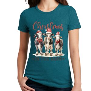 Women's Perfect Blend ® CVC Tee Thumbnail