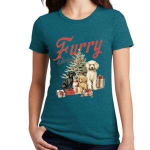 Women's Perfect Blend ® CVC Tee Thumbnail