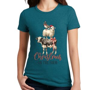 Women's Perfect Blend ® CVC Tee Thumbnail