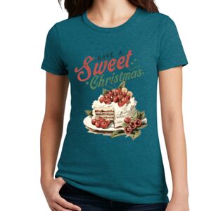 Women's Perfect Blend ® CVC Tee Thumbnail