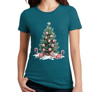 Women's Perfect Blend ® CVC Tee Thumbnail