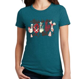 Women's Perfect Blend ® CVC Tee Thumbnail