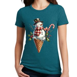 Women's Perfect Blend ® CVC Tee Thumbnail