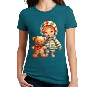 Women's Perfect Blend ® CVC Tee Thumbnail