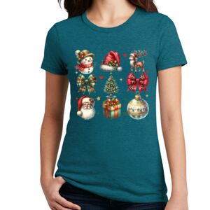 Women's Perfect Blend ® CVC Tee Thumbnail