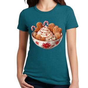 Women's Perfect Blend ® CVC Tee Thumbnail