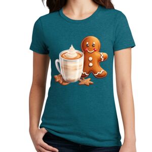 Women's Perfect Blend ® CVC Tee Thumbnail