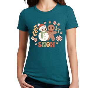 Women's Perfect Blend ® CVC Tee Thumbnail