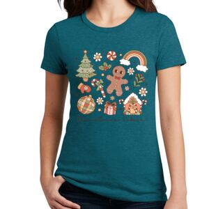 Women's Perfect Blend ® CVC Tee Thumbnail