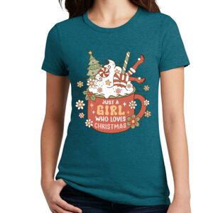 Women's Perfect Blend ® CVC Tee Thumbnail
