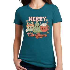 Women's Perfect Blend ® CVC Tee Thumbnail