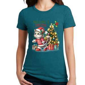 Women's Perfect Blend ® CVC Tee Thumbnail