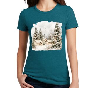Women's Perfect Blend ® CVC Tee Thumbnail
