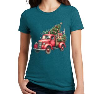 Women's Perfect Blend ® CVC Tee Thumbnail