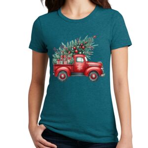 Women's Perfect Blend ® CVC Tee Thumbnail