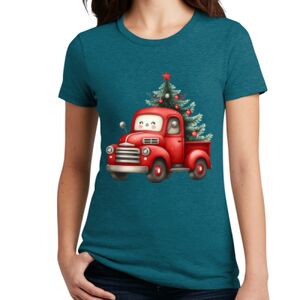 Women's Perfect Blend ® CVC Tee Thumbnail