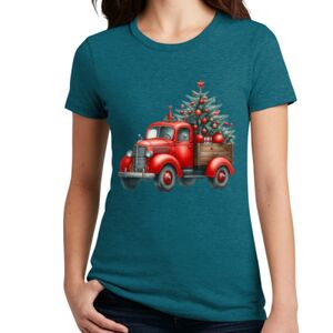 Women's Perfect Blend ® CVC Tee Thumbnail