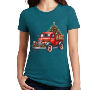 Women's Perfect Blend ® CVC Tee Thumbnail