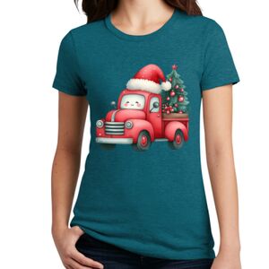 Women's Perfect Blend ® CVC Tee Thumbnail