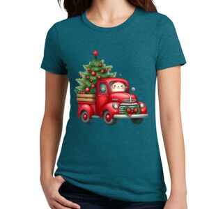 Women's Perfect Blend ® CVC Tee Thumbnail