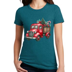 Women's Perfect Blend ® CVC Tee Thumbnail