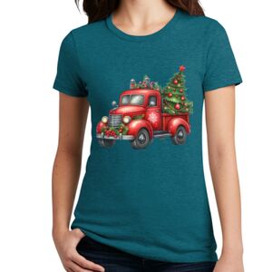 Women's Perfect Blend ® CVC Tee Thumbnail